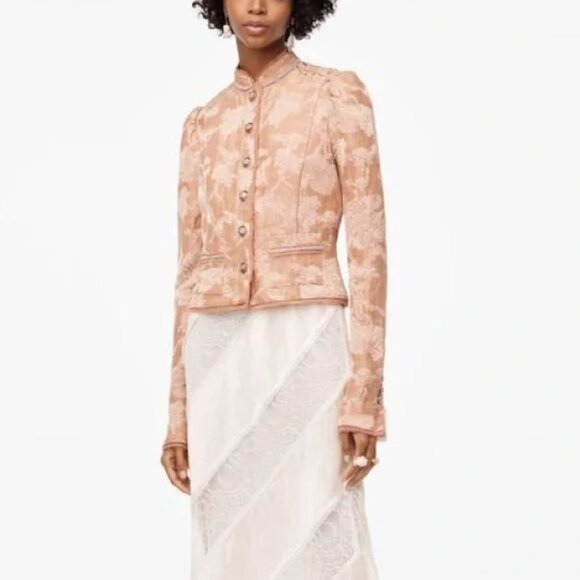 Zara Limited Edition Jacquard Jacket - Picture 1 of 12